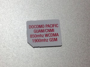 docomo pacific sim