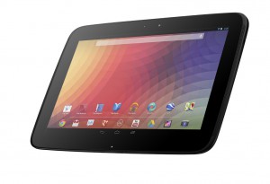 Samsung –Google Unveils the Highest Resolution Tablet Nexus 10